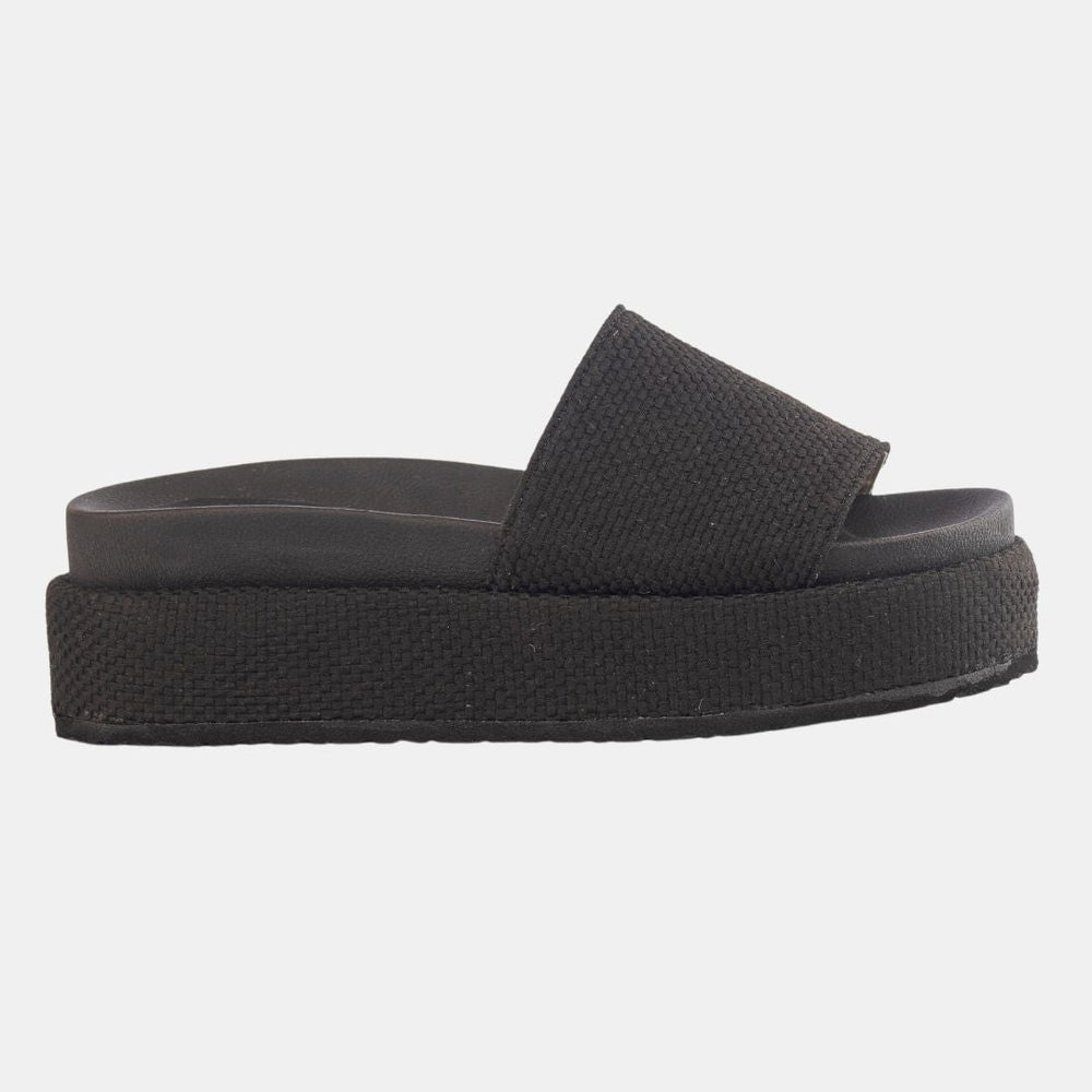 
                  
                    Footbed Platform Slide Sandals
                  
                