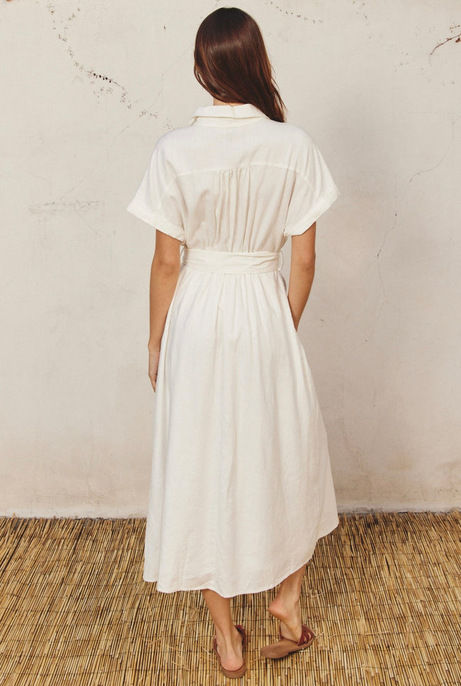 
                  
                    Candella Belted Linen Maxi Dress
                  
                